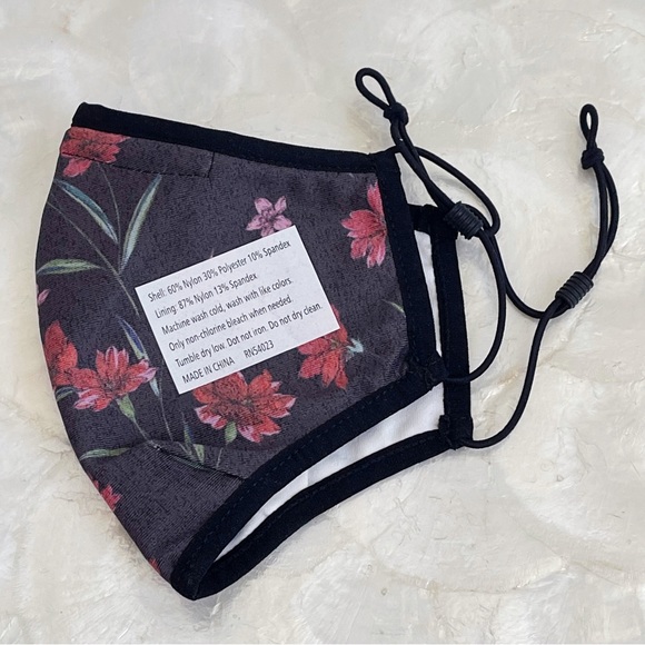 Intermix Floral Jersey Face Mask 3 Pack NEW - Picture 9 of 15